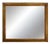 Large Vintage Italian Giltwood Picture Frame Wall Mirror with Silver Mecca Finish, 1980s For Sale