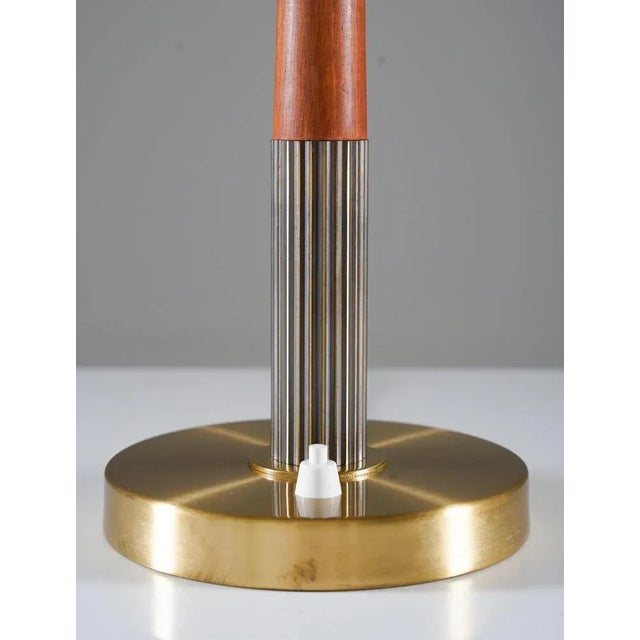 Swedish Modern Table Lamp in Brass attributed to Boréns, 1960s For Sale - Image 4 of 7