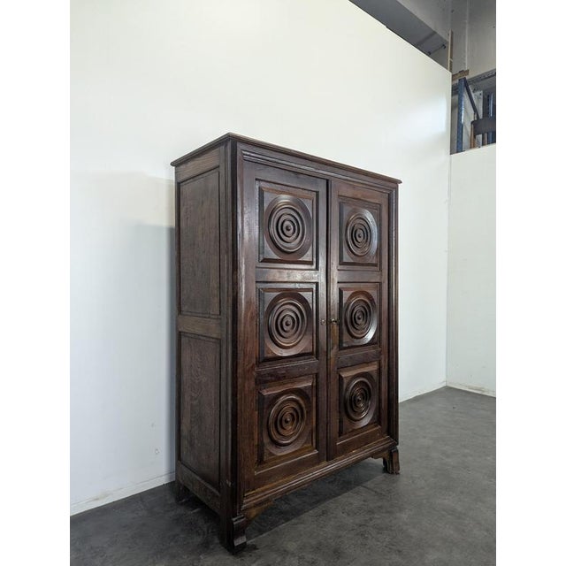 Vintage Wardrobe in the style of Dudouyt, 1940s, in Very Good conditions. Designed 1920 to 1949