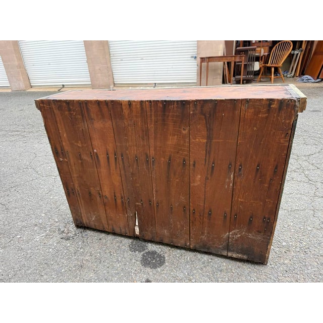 Antique Victorian Style Painted Open Shelving Unit Bookcase For Sale - Image 14 of 14
