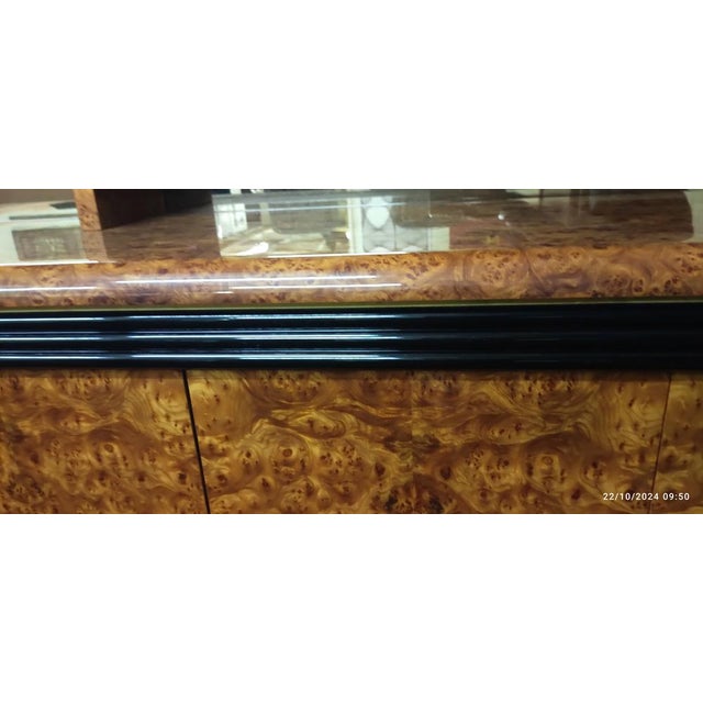 Idra Living Room Furniture in Walnut by Turri, 1992 For Sale - Image 3 of 16