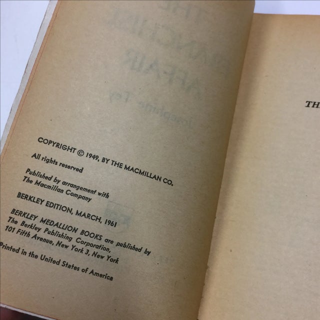 Josephine Tey Vintage Books - Pair For Sale - Image 5 of 7