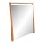 John Van Koert for Drexel Profile Mid-Century Modern Sculpted Walnut Wall Mirror, 1961 For Sale