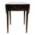 Brandt Furniture Banded Mahogany Traditional Style 36" Drop Leaf Pembroke Accent End Table 78-906 For Sale