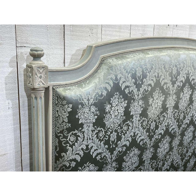 Louis XVI Bed in Beech For Sale - Image 9 of 12