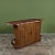 Brown Studio Craft Live Edge Walnut Bar For Sale - Image 8 of 18