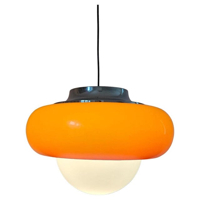 Large Mid-Century Pendant by Guzzini for Meblo, 1970s For Sale - Image 15 of 15