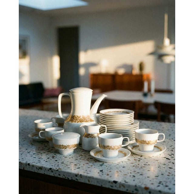 An elegant Rosenthal Studio-Line “Modulation” porcelain coffee and dessert service , designed by the celebrated Finnish...