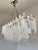 Mid-Century Modern Contemporary Italian Rectangular Strip “Listelli” Murano Glass Chandelier by Simoeng For Sale - Image 3 of 10