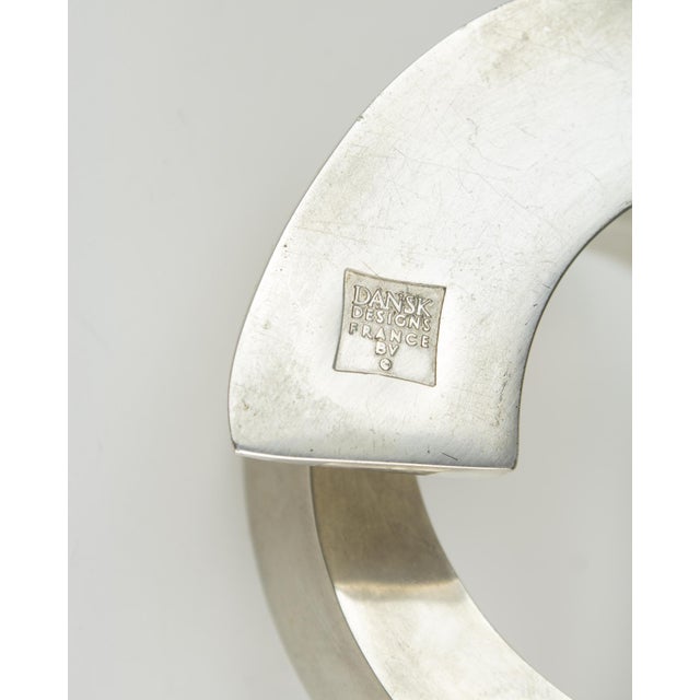 Dansk Silver Spiral Candle Holder Chairish