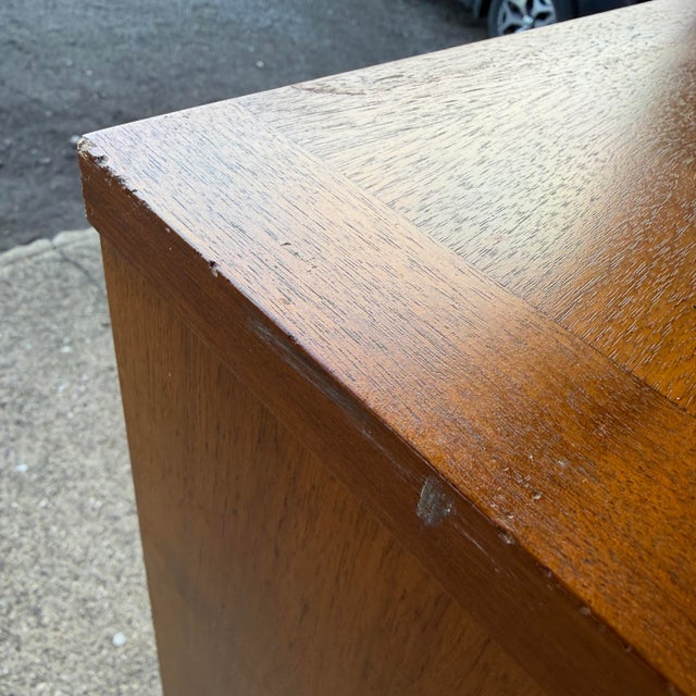 Lane Rhythm Walnut Chest of Drawers Mid Century Modern For Sale - Image 12 of 12