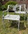 Set of 6 Vintage Cast Aluminum Outdoor Star and Dolphin Armchairs For Sale In Philadelphia - Image 6 of 6