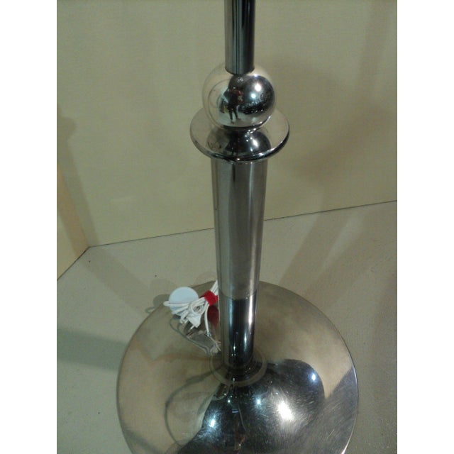 Space Age Italian Acrylic Glass and Steel Floor Lamp from OfficinadiRicerca, 1960s For Sale - Image 4 of 18