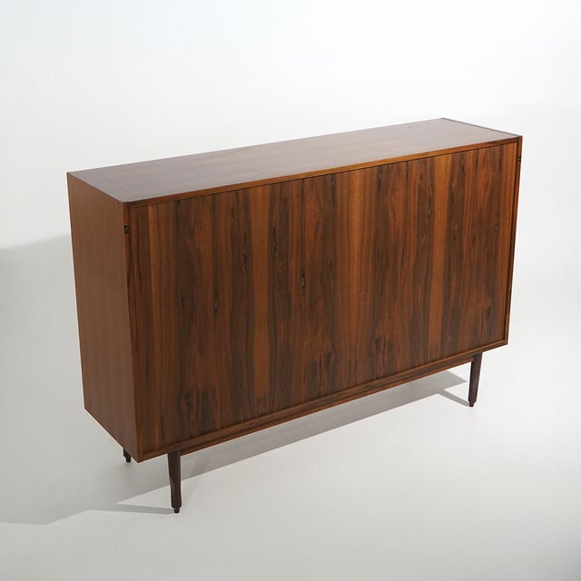 Metal Wooden Sideboard with Integrated Bar, 1960s For Sale - Image 7 of 16