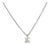 Tiffany & Co., 0.44 Carat Round Brilliant Cut Diamond Pendant Necklace, Platinum For Sale