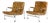 Karin Lounge Chairs in Leather by Bruno Mathsson for Dux, Sweden, 1970s, Set of 2 For Sale
