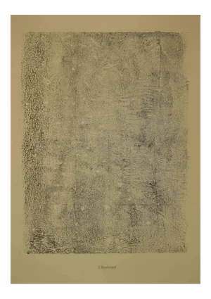 Jean Dubuffet, Boulevard, Original Lithograph, 1959