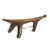 Tribal Original Vintage Carved Wood Headrest For Sale - Image 3 of 6