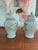 Chinoiserie Late 20th Century Pair of Celadon Pierced Ginger Jars With Finial Lids For Sale - Image 3 of 10