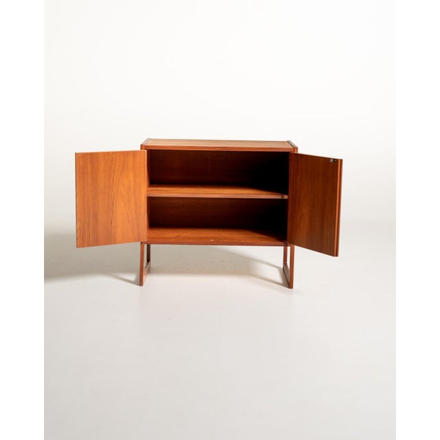Teak Domino Cabinet by Arne Wahl Iversen, Sweden, 1960s For Sale - Image 3 of 11