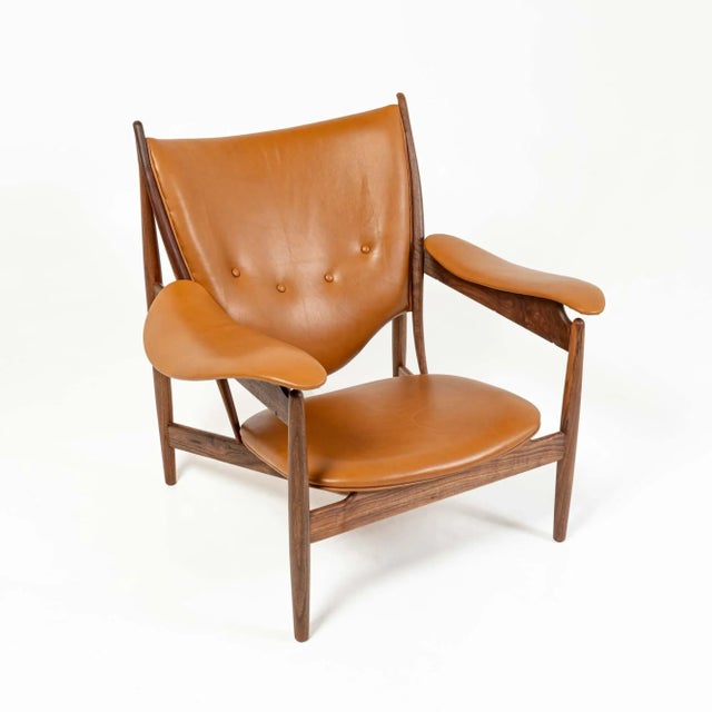 Finn Juhl Chieftain Chair by Finn Juhl for Baker Furniture 1997/8 Edition For Sale - Image 4 of 12
