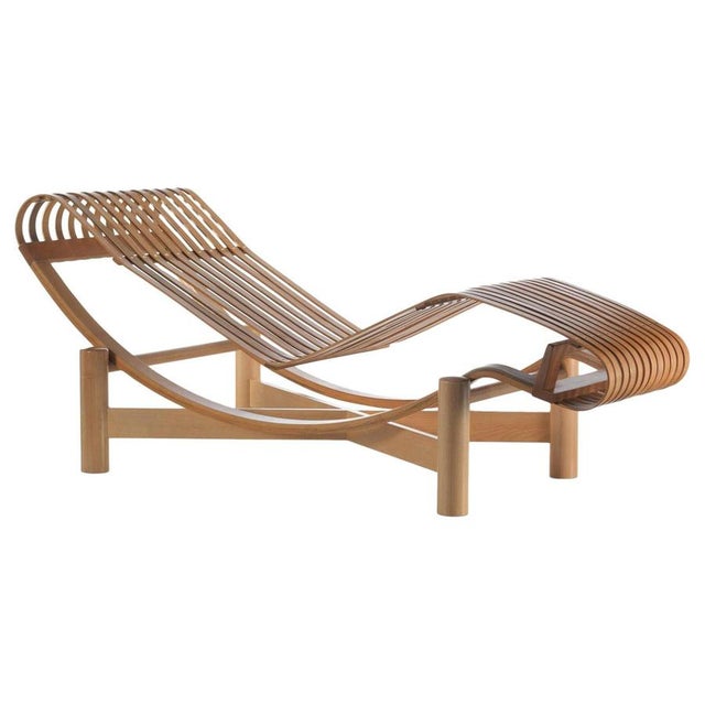 Copper Tokyo Chaise Lounge by Charlotte Perriand for Cassina For Sale - Image 8 of 14
