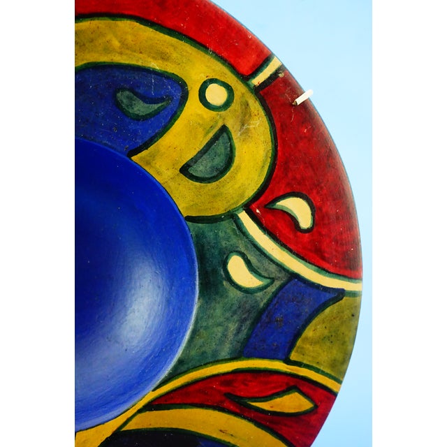 Large Vintage Terracotta Ashtray with Abstract Decoration, 1930s For Sale - Image 14 of 18