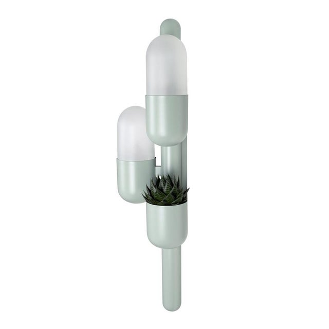 Not Yet Made - Made To Order Cactus Wall Lamp by Creativemary For Sale - Image 5 of 18