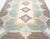 Mid-Century Modern Doris Leslie Blau Vintage Swedish Flat Woven Rug Signed With Initials GS For Sale - Image 3 of 9