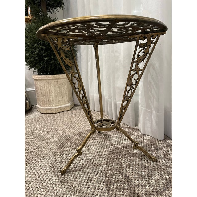 1920s Art Deco Accent Table For Sale - Image 4 of 10