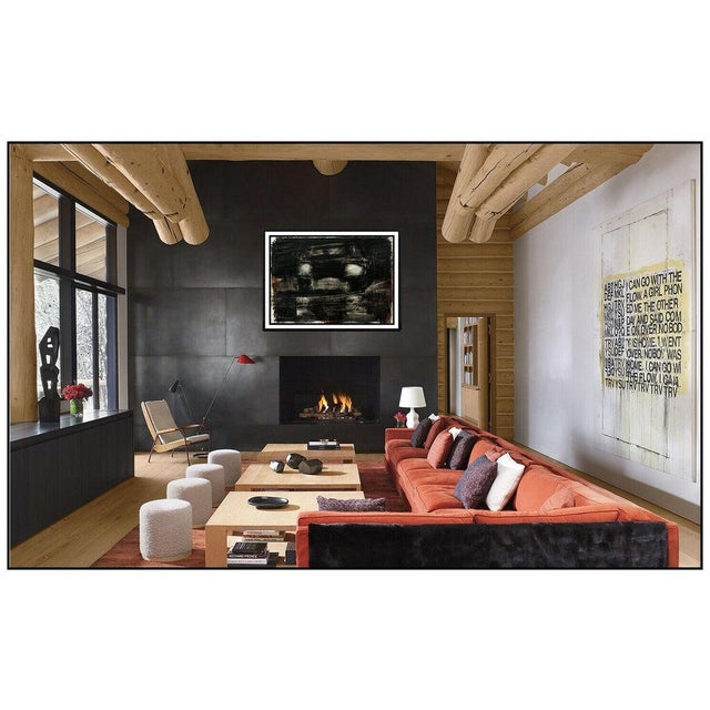 Message us to inquire about custom framing options! (Included for free with every purchase) This piece, "Into the Night",...