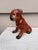1930s French Majolica Dog Saint Clement Circa 1930 For Sale - Image 5 of 6