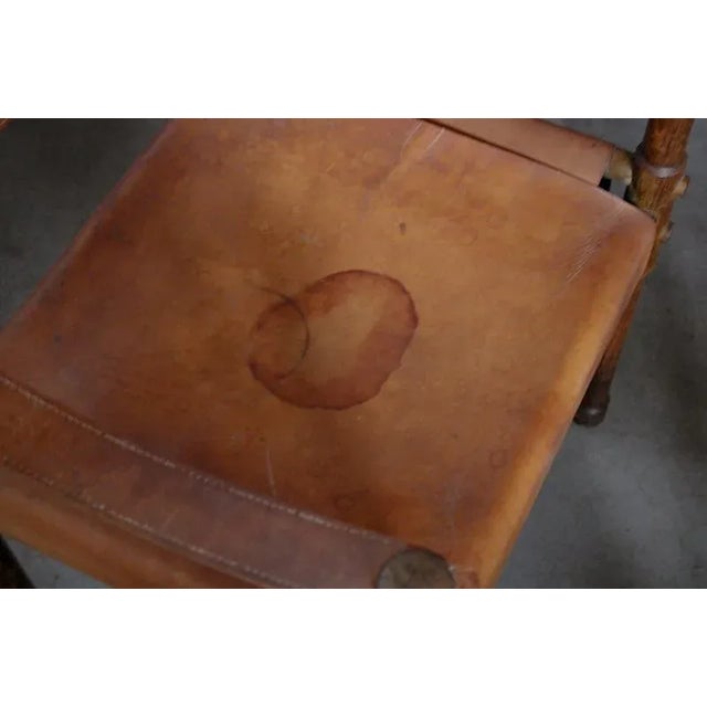 Large Safari Dining Armchair, Germany, 1960s For Sale - Image 10 of 18