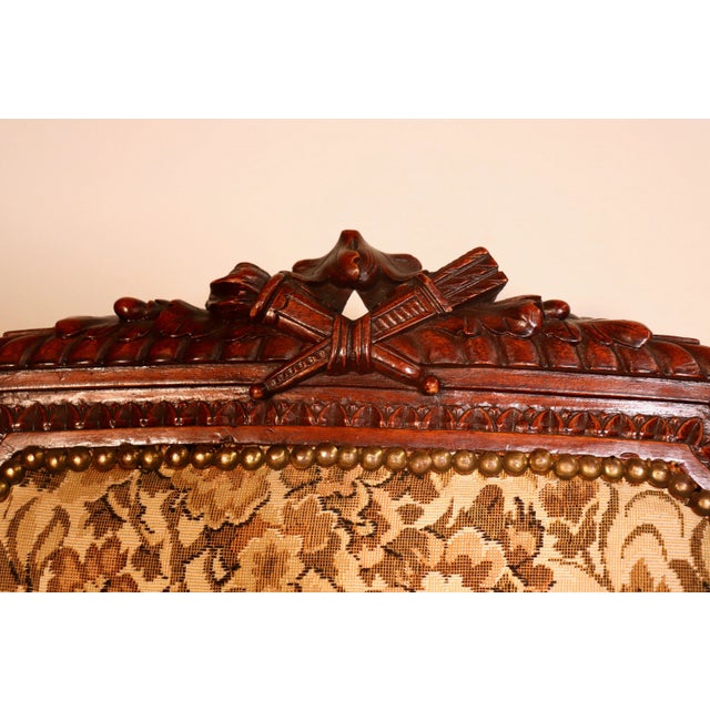 Circa 1910 French Louis XVI Style Armchairs - a Pair For Sale - Image 11 of 12