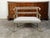 Early 20th Century 1930s Moroccan Metal Upholstered Settee With Enamel Décor and Rams' Heads For Sale - Image 5 of 12