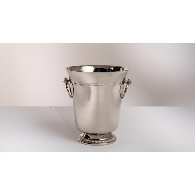 Mid 20th Century France Silver Ice Bucket For Sale - Image 13 of 15