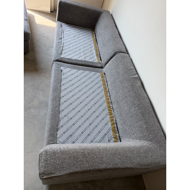 Wood Roche Bobois Paris “Préface” Modern Modular Sectional Sofa – 3 Pieces For Sale - Image 7 of 17