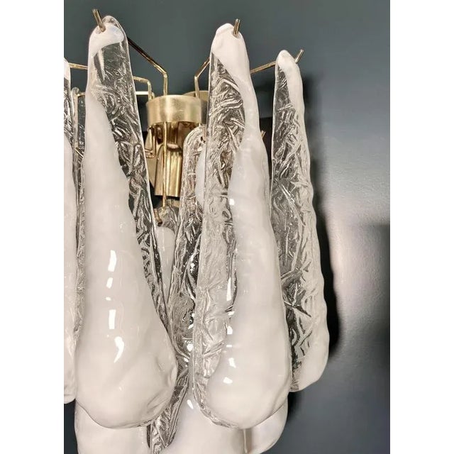 Italian Wall Sconces, Murano, 1990s, Set of 4 For Sale - Image 10 of 18