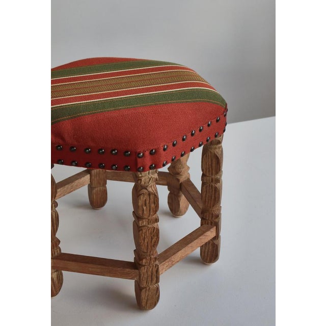 Scandinavian Modern Octagonal Stool in the style of Henning Kjærnulf, Denmark, 1960s For Sale - Image 9 of 10