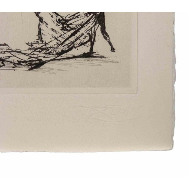 Etching and drypoint realized by Salvador Dalì to illustrate Pierre Ronsard's "Les Amours de Cassandre". Published by...