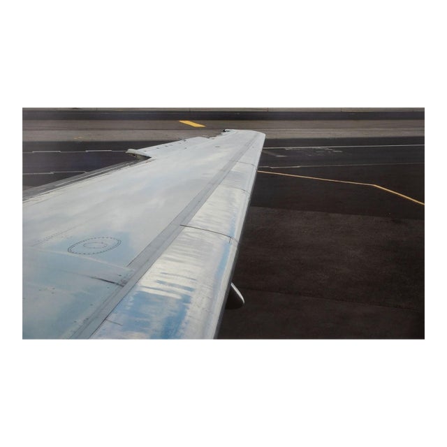 Anne Sager Airplane Wing Photograph C-Print For Sale