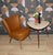 Wood Kidney-Shaped Cocktail Table with Pink Formica Top and Brass Details, 1950s For Sale - Image 7 of 11