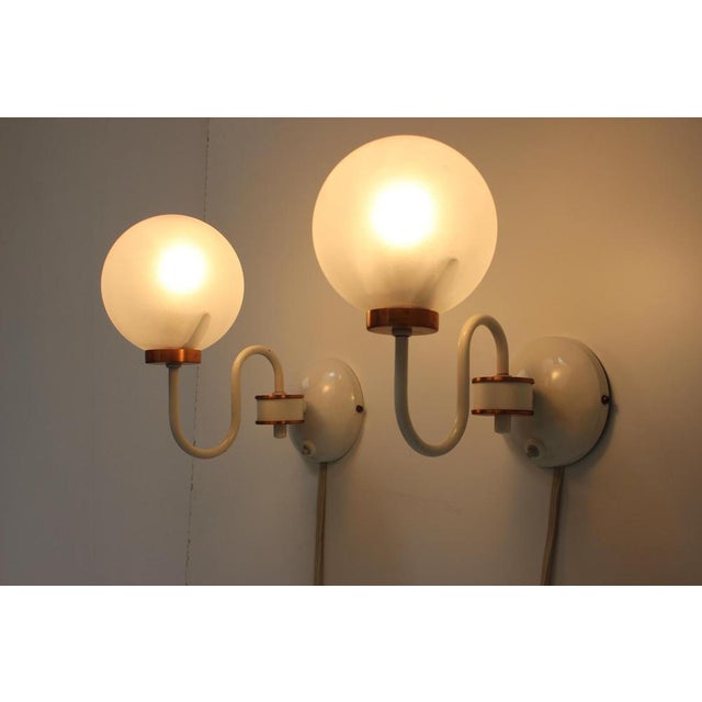 Mid-Century Wall Lamps from Drukov, 1970s, Set of 2 For Sale - Image 9 of 14