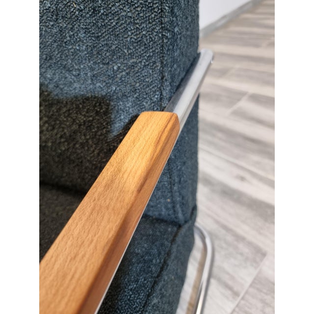 Tubular Armchair by Anton Lorenz for Ton For Sale - Image 11 of 14