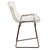 Metal Vintage 1950s Attributed to Knoll Harry Bertoia Child Size Wire Side Chair - White W/ Black Base - Model 425 / 625 Kid Children Sized For Sale - Image 7 of 18