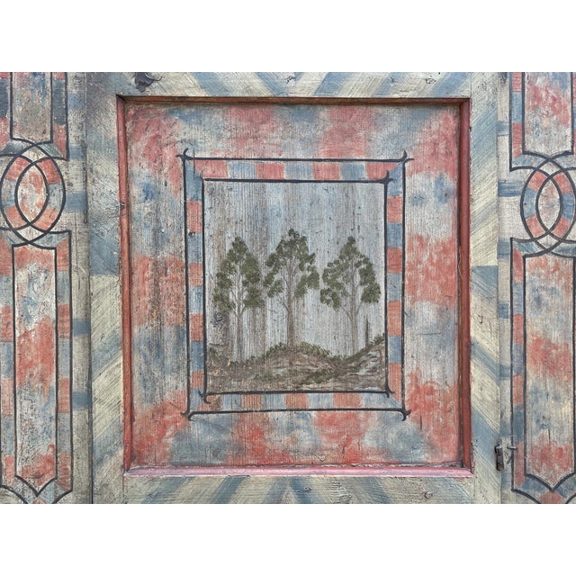 Gray Painted Wardrobe, 1812 For Sale - Image 8 of 18