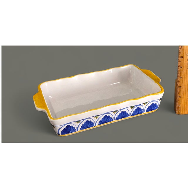 Contemporary Late 20th Century Mesa International Handcrafted in Hungary Warner New Hampshire Casserole Dish For Sale - Image 3 of 8