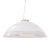 Large Italian Ceiling Lamp in White Murano Glass with Pink Gray Finishes, 1980s For Sale - Image 12 of 12