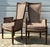 Mid-Century Vintage Stylized French Country Club Chairs/Pair For Sale - Image 11 of 11