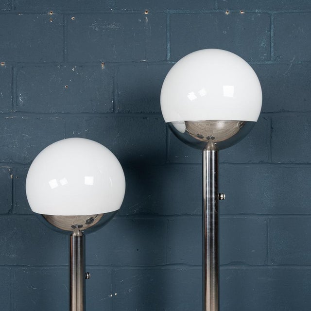 1970s Graduated Floor Lamps by Pia Guidetti-Crippa for Luci Italia, 1970s, Set of 2 For Sale - Image 5 of 18
